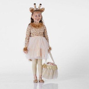 Pottery Barn Kids Giraffe Tutu Costume 4-6Y